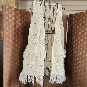 Crocheted Wrap/Vest/Shawl
